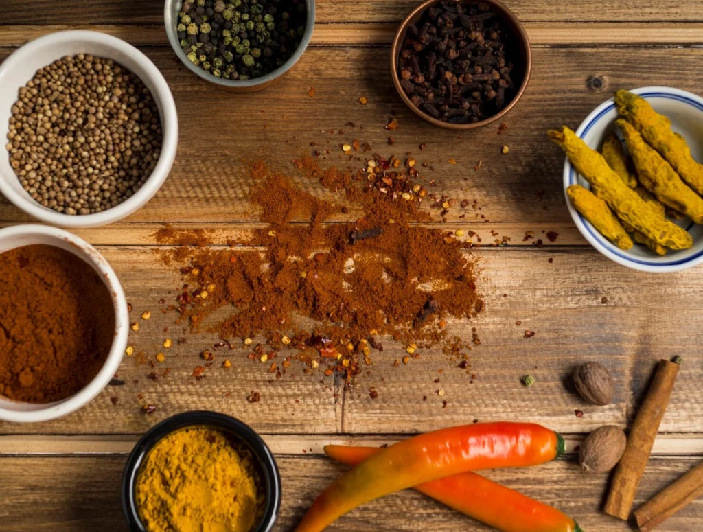 What Are the Main Differences Between Andhra Spices and North Indian Spices?